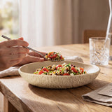OAT STONEWARE ÇUKUR TABAK