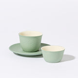 NILE SINGLE PORCELAIN SINGLE ESPRESSO SET