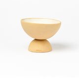 STRAW STONEWARE AYAKLI ÇUKUR SERVİS KASESİ