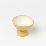STRAW STONEWARE AYAKLI ÇUKUR SERVİS KASESİ