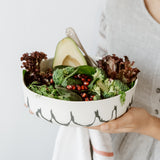 NOIR PORCELAIN SERVICE BOWL