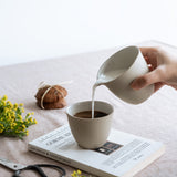 CREAM PORCELAIN MILKER