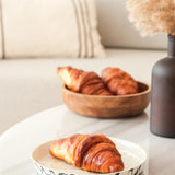 NOIR PORCELAIN DESSERT PLATE