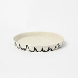 NOIR PORCELAIN DESSERT PLATE