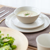 CREAM PORSELEN ÇORBA KASESİ